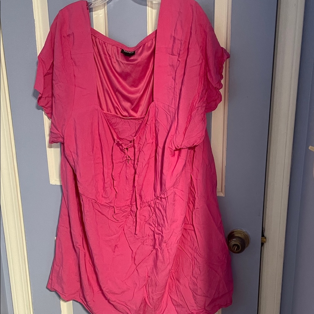 Torrid Fuchsia Blouse